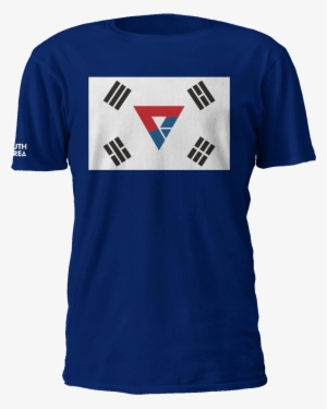 South Korea Logo Flag Tee - South Korea Flag