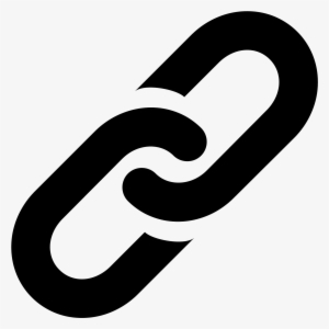 Link Icon Vector - Chain Icon Png Black