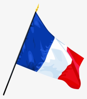 France Flag Png Transparent Images Png All Rh Pngall - French Flag On Stick