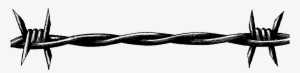 Barbwire Border - Barbed Wire Clipart