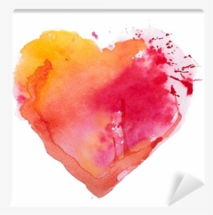 Love, Relationship, Art, Painting Wall Mural • Pixers® - Sprüche Zwei Herzen Ein Schlag