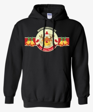 Merry Christmas And Happy New Year, Banner, The Bell, - Chicago Blackhawks Men's Hoodies