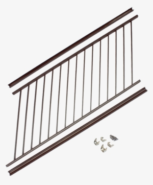 Harmony Railing 36 X 8 Stair Railing Bronze - Stair Railing Png