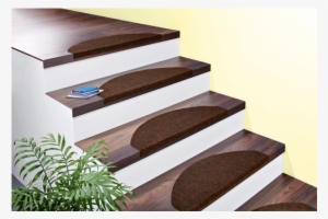 Carpet Stair Treads, Brown - Treppen Teppich
