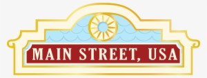 Disneyland Clipart Anaheim Disneyland Logo - Magic Kingdom Main Street Logo