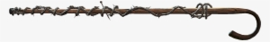 Image Fo4 Barbed Walking Cane Png Fallout Wiki Fandom - Barbed Wire
