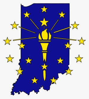 Open - Indiana State Flag Logo
