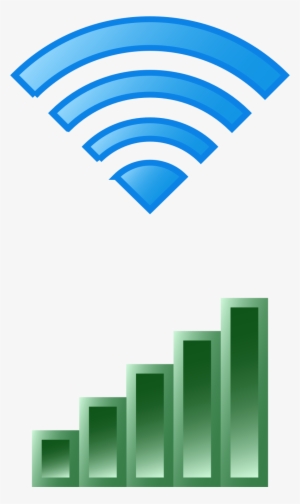 Wifi Icon Clipart - Transparent Wifi Bars