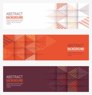 Vector Royalty Free Web Banner Euclidean Banners Transprent