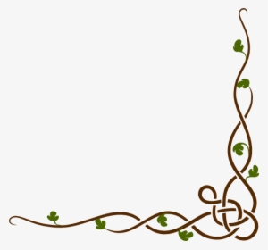 Woodland Border Clipart
