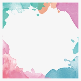 Vector Freeuse Library Euclidean Drawing Flower Hand - Watercolor Border