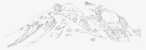 Mountain Outline At Getdrawings Image - Avalanche Mountain