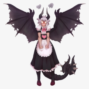 “ Dragon Maid X Monster Hunter Monster Maid Anyone - Monster Hunter Rathian Girl