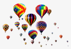 Colorful Hot Air Balloon Journal: 150 Page Lined Notebook/diary