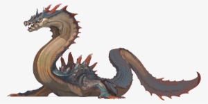 Brilliant Art Design - Monster Hunter Sea Monster
