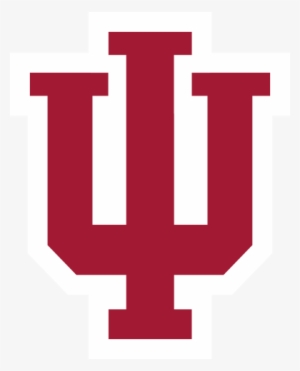 Iu Red White Outline - Indiana University Iphone 6