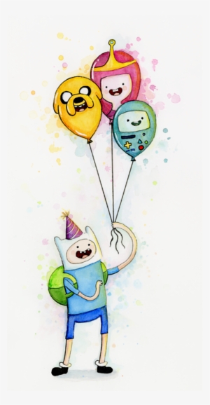 Click And Drag To Re-position The Image, If Desired - Adventure Time Birthday Card