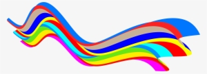 Big Image - Rainbow Wave Clipart