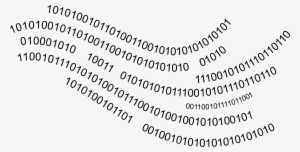 This Free Icons Png Design Of Binary Code Wave