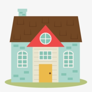 Graphic Transparent Download Cute Set Svg Cutting Files - Cute House Clipart Png