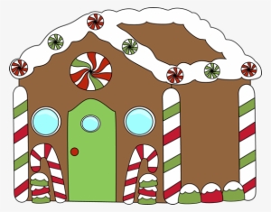 House Clipart Cartoon - Ginger Bread House Clip Art