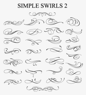 Return To Categories - Script Swirls Png