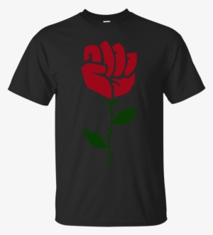 Women Right Rose Resist Hands Up T Shirt