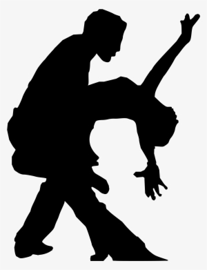Couple Silhouette Vector - Dancing Couple Silhouette Png