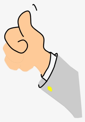 Thumbs Up - Cartoon Hand No Background