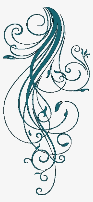 Simple Blue Swirls - Studio Skin 107