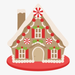 House Scrapbook Clip Art Christmas Cut Outs For Cricut - Gingerbread House Building Rules