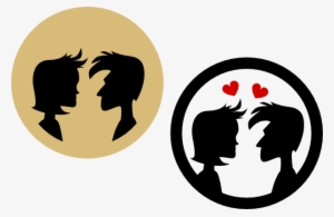 The - Couple Silhouette