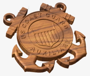 Home / Coast Guard Auxiliary Emblem Style A - Wooden Coast Guard Emblem Oval