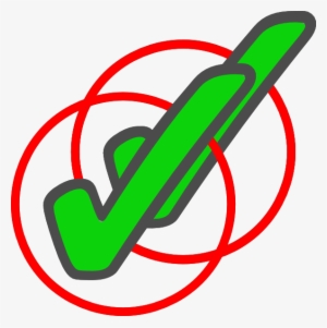 Green Check Mark In Circle Clipart Png For Web