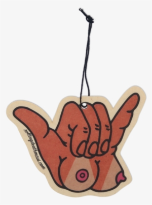 Titty-shaka Air Freshener - Wedding