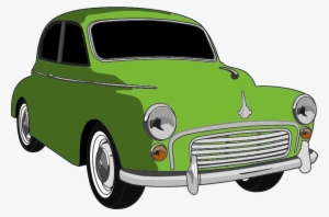 Classic Green Car Png Library Library - Classic Car Clipart