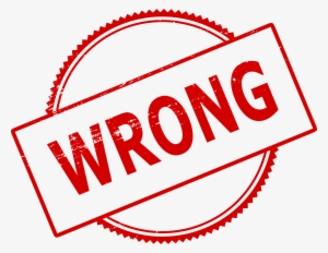 False Stamp Png - Wrong Stamp Png