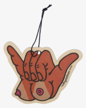 Titty-shaka Air Freshener - Air Freshener