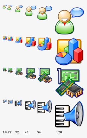 An Example Of Computer Icon Set Design - Icon In Computer Example