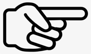 Clipart Resolution 1200*630 - Icono De Mano Señalando