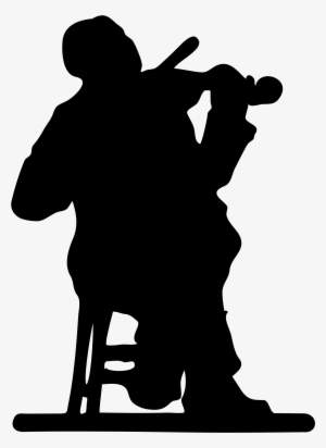 Open - Fiddler Silhouette
