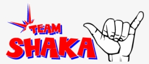 Team Shaka - Noir & Blanc Carnet De Notes Hang Loose Par Juniqe