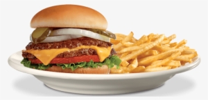 Burger And Fries Png Svg Free Download - Hamburger