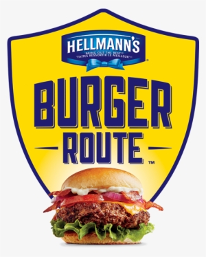 50003882 Burger Route Logo - Hamburger