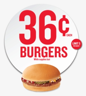 With A Limit Of Five Per Person, Get Five Burgers For - 360 Calories Ice Cream