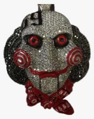 Share This Image - Iced Out Clown Pendant