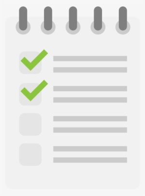 Open - Checklist Flat Icon Png