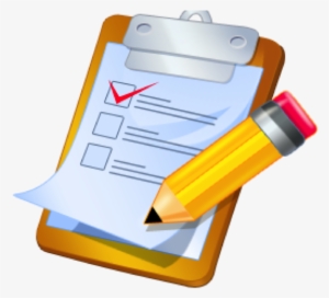 Checklist-602x500 - Homework Png Clipart