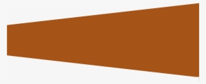 Orange Trapezoid Png - Brown Triangle Transparent Background