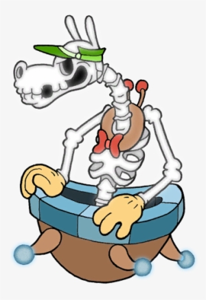 Cuphead Skeleton Horse